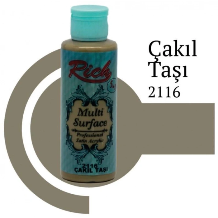Riculti Surface 2116 Çakıl Taşı Akrilik Boya 120 cc