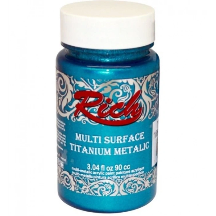 Riculti Surface Titanium 2572 Turkuaz Metalik 90 cc