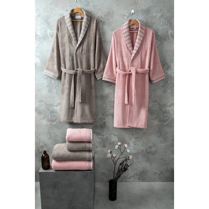 Rio Bornoz Seti Core Pink Puff