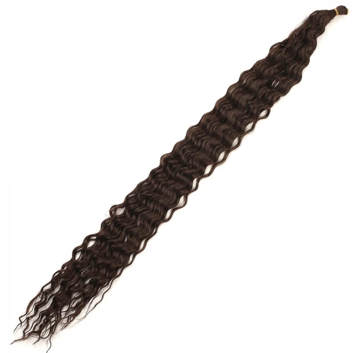 Rus Afro Dalgası Saç / Kahverengi