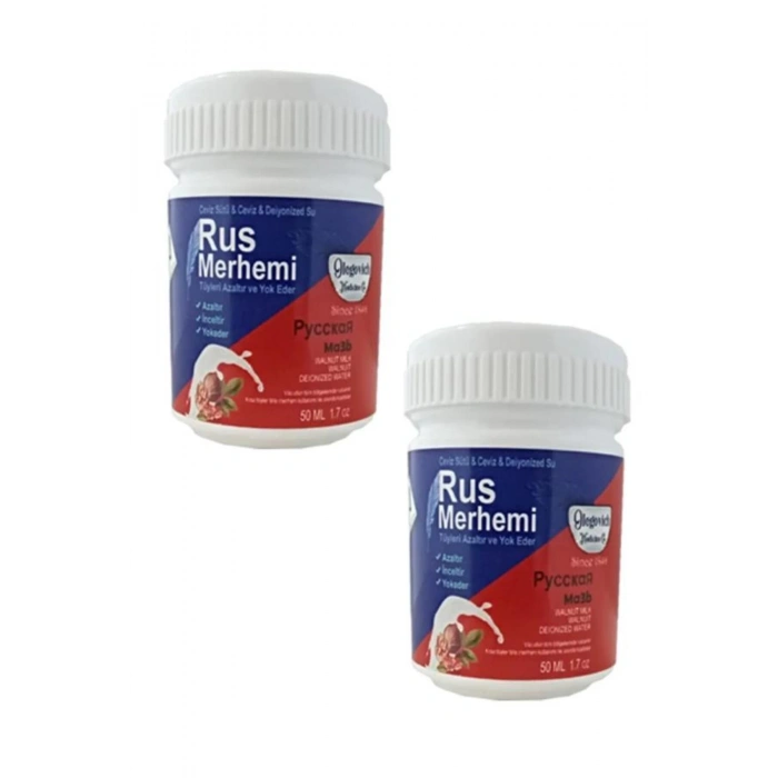 Rus Merhemi Tüy Azaltıcı Ve Edici Kremi 50 ml X 2 Adet