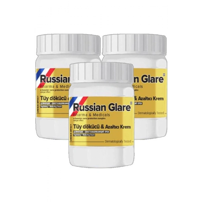 Russ Glare Tüylere Krem Nano 3 Adet x 50 ml Russ Merhemi - 000031KI