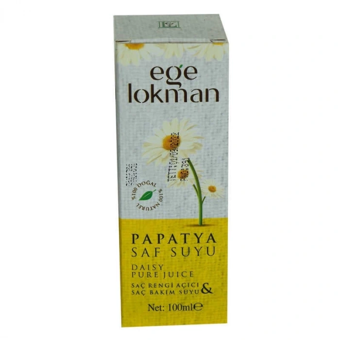 Saç Rengi Açıcı Saç Bakımı Doğal  Saf Suyu 100 ML Spreyli Cam Şişe