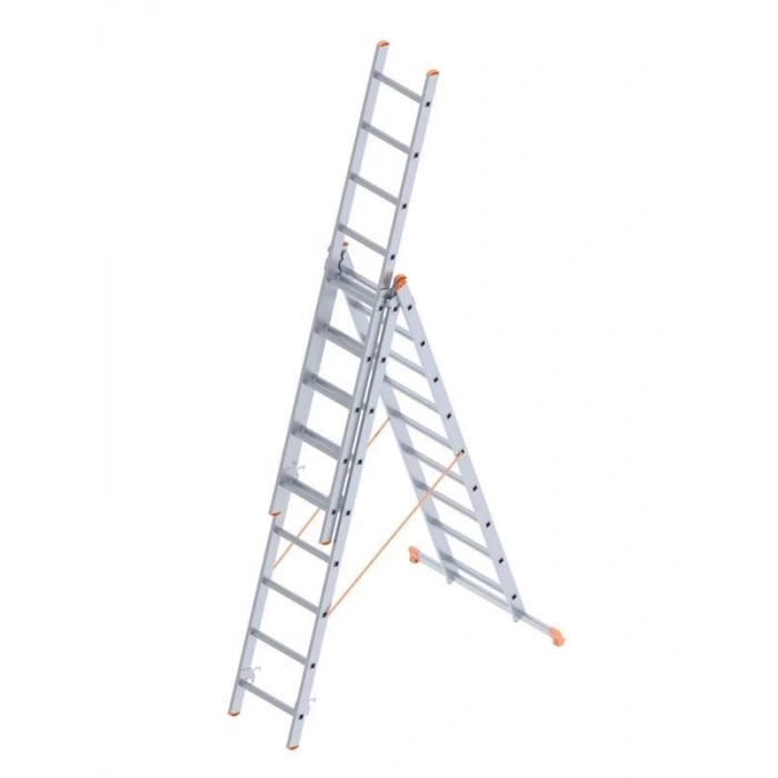 Saraylı 3x9 A Tipi Sürgülü Merdiven 7,41 Metre