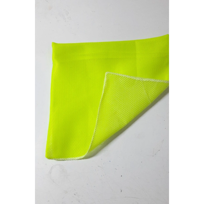 Sarı- Fermuarlı - Hassas Çamaşır Terlik  Ayakkabı Yıkama Filesi Büyük Boy