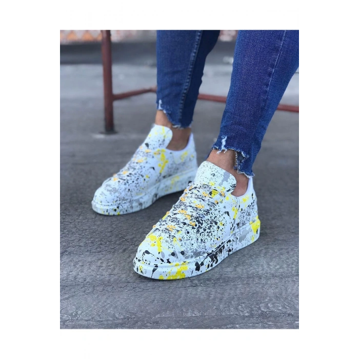 Sarı Renkli Erkek Casual Ayakkabı