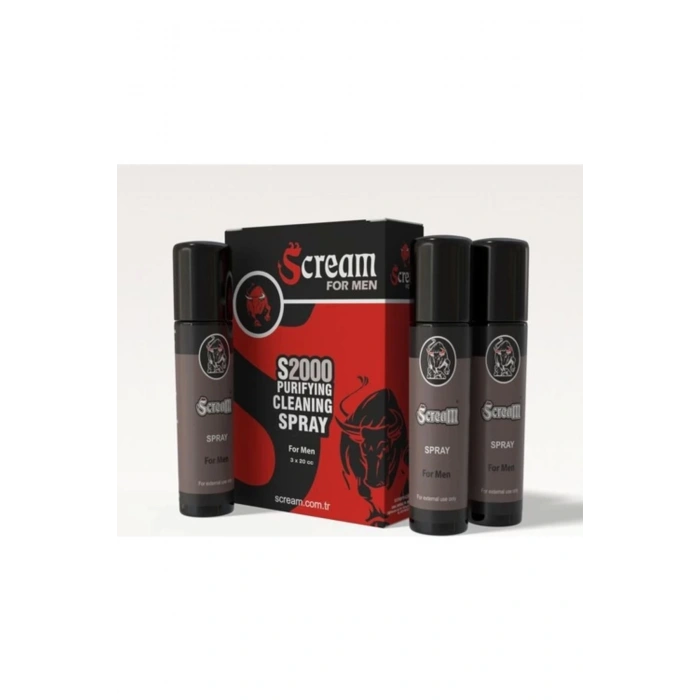 Scream Sprey 20 cc (Üçlü)