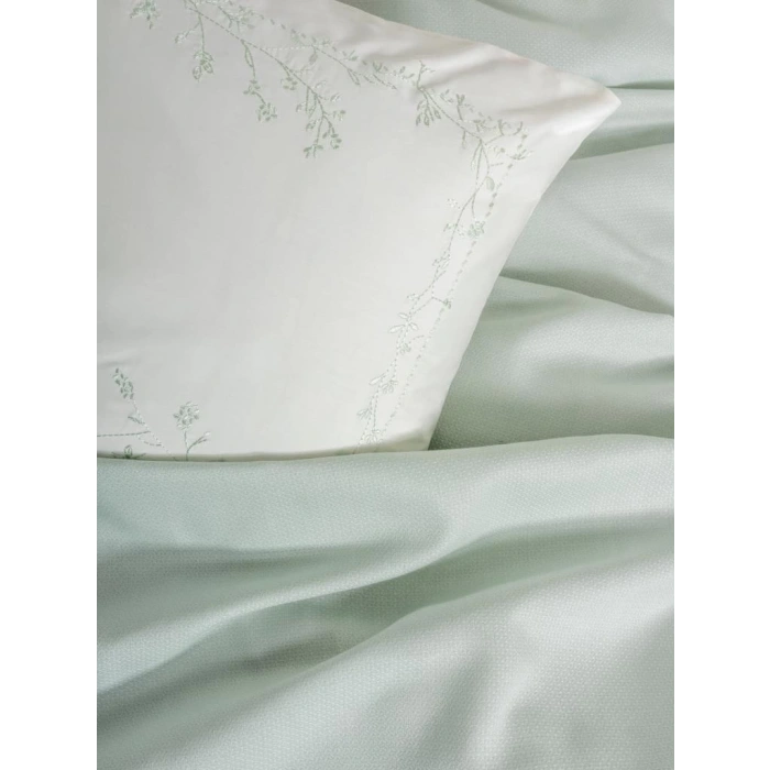 Serenity Bambu Çift Kişilik Pike Takımı Brisa Mint