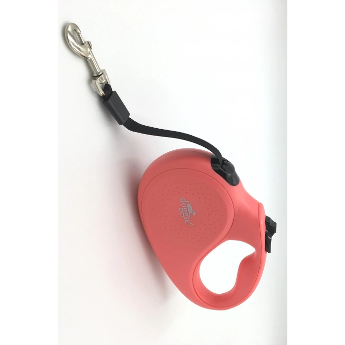 Seri Otomatik Makaralı Köpek Gezdirme 50 kg / 5 M Pembe