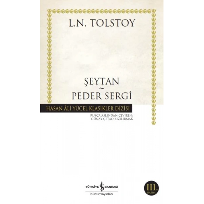 Şeytan - Peder Sergi - Hasan Ali Yücel Klasikleri