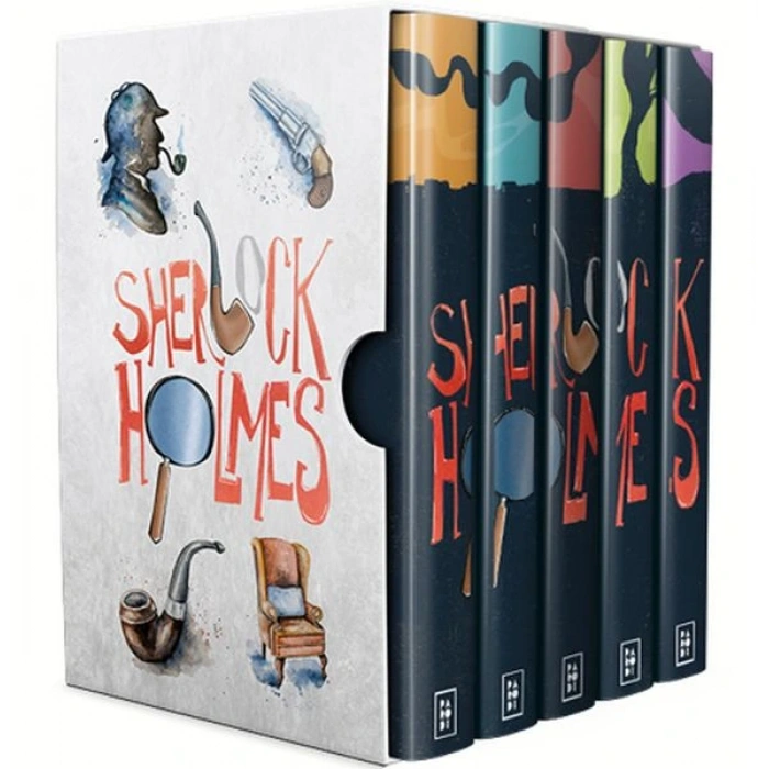 Sherlock Holmes Serisi Kutulu Set - 5  Takım