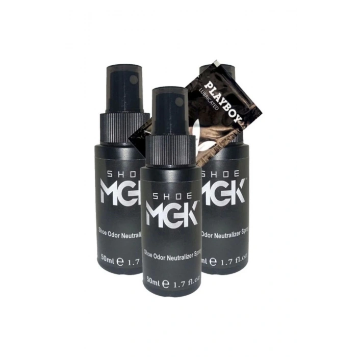 Shoe 3 Tane Birden 50 Ml Ölçek Ayak Kokusuna Ve Ayakkabılara Bakım Spreyi + Yanında Jel
