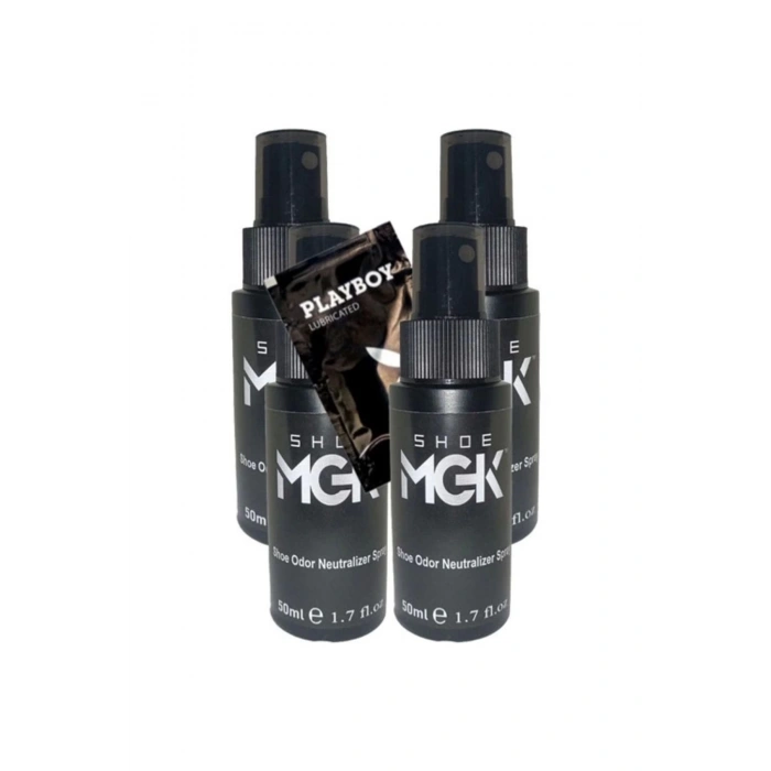 Shoe 4 Tane Ayak Kokusu 50 Ml Ölçek Ayakkabılara Bakım Spreyi + Yanında Jel