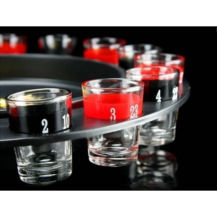 Shot Bardaklı Rulet Oyunu