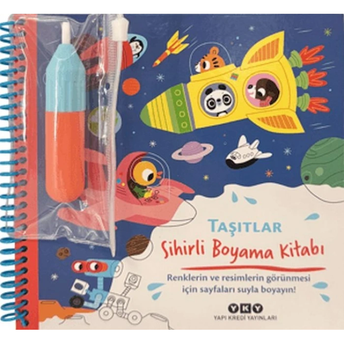 Sihirli Boyama Kitabı - Taşıtlar