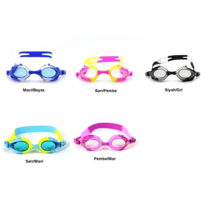 Silikon Yüzücü Gözlüğü