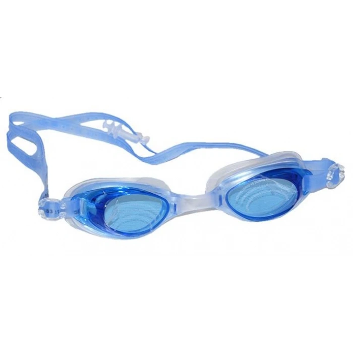 Silikon Yüzücü Gözlüğü Şeffaf Taşıma Çantalı + Kulaklık Hediye