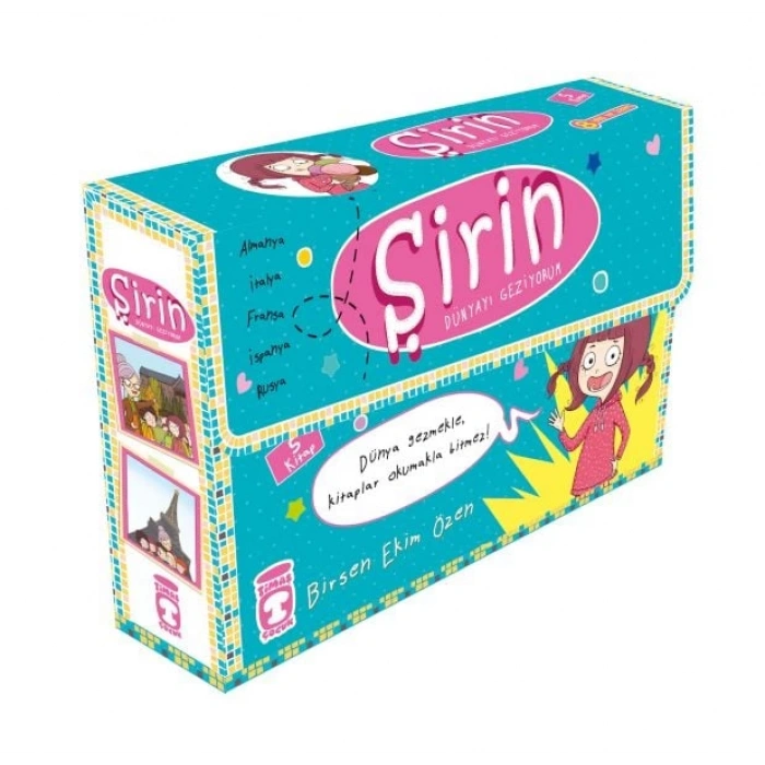 Şirin Dünyayı Geziyorum Seti (5  Takım)