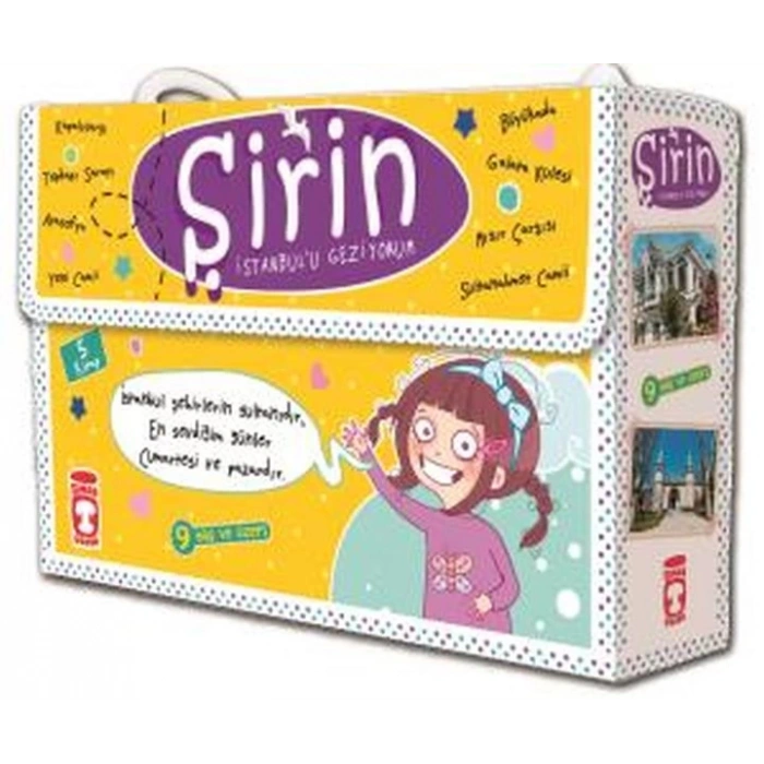 Şirin İstanbulu Geziyorum - 01 Set (5  Takım)