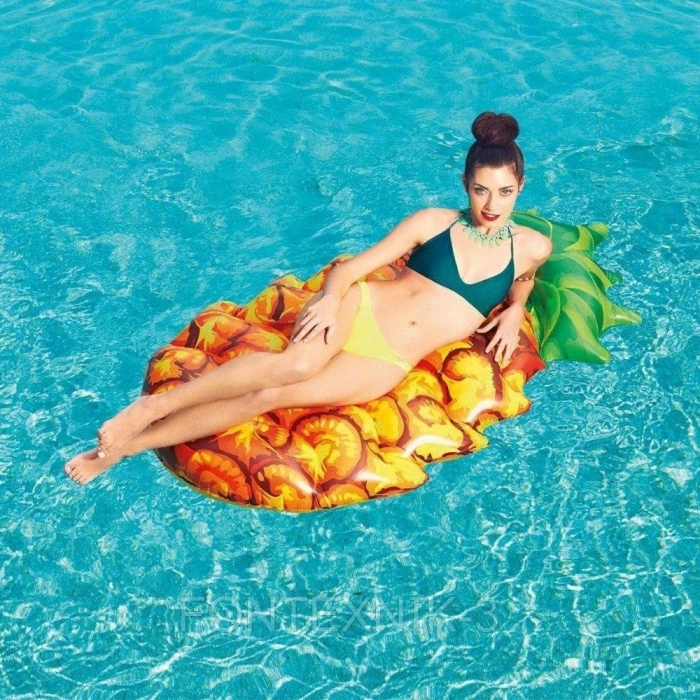 Şişme Deniz Yatağı Koltuk Ananas Desenli