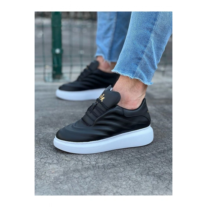 Siyah Cilt Erkek Casual Ayakkabı