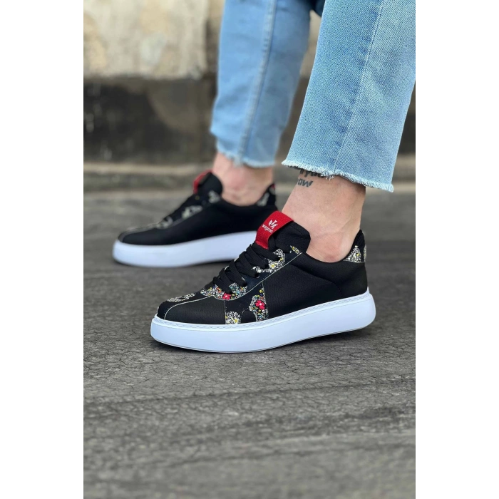 Siyah Kurukafa Erkek Casual Ayakkabı