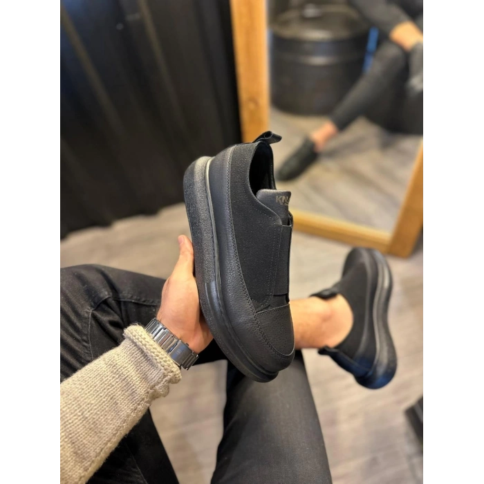 Snes Ayakkabı  Siyah (Siyah Taban)