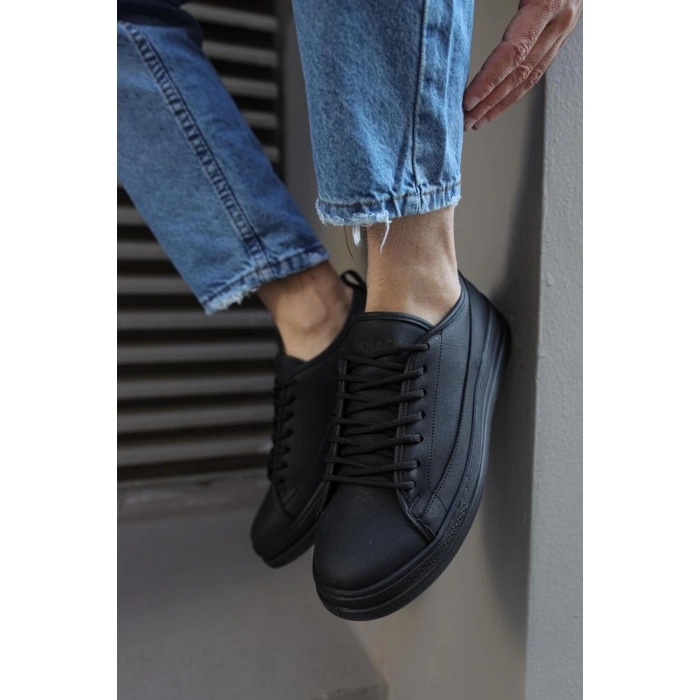 Snes Ayakkabı  Siyah (Siyah Taban)