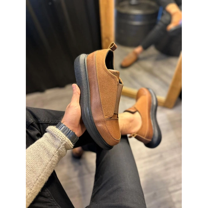 Snes Ayakkabı  Taba (Siyah Taban)