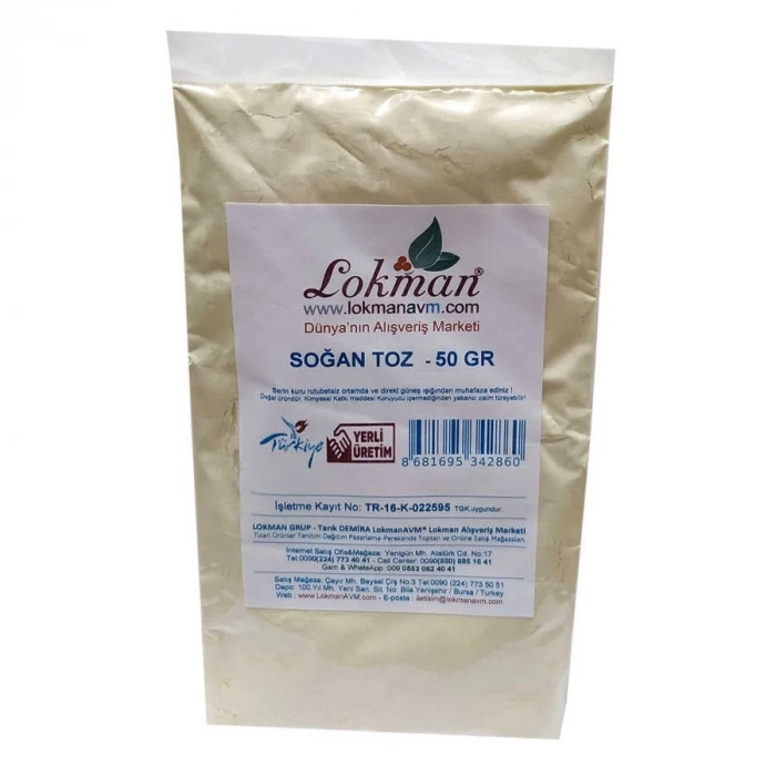 Soğan Toz 50 Gr Paket