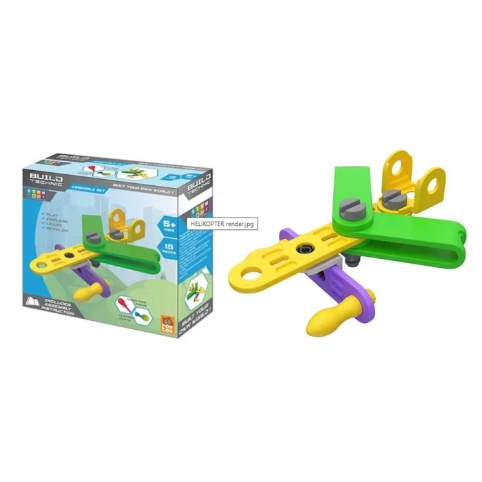 Sök Tak 15 Parça Uçak Build Technic