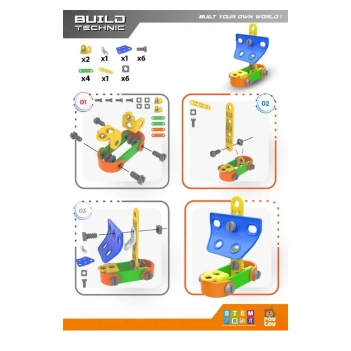 Sök Tak 22 Parça Yelkenli Build Technic