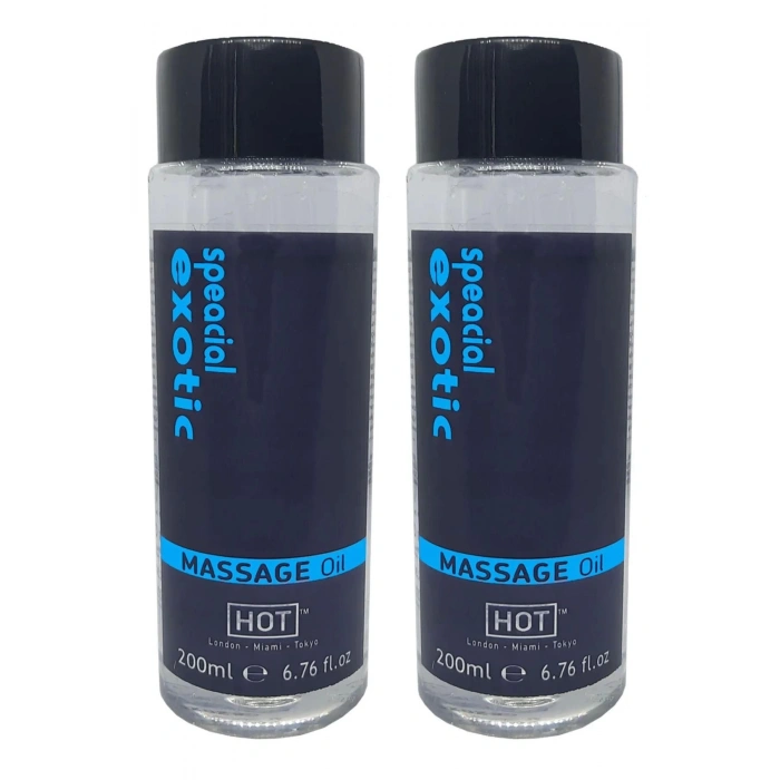 Spel Exotic Massage Oil 400ml Aromalı Masaj Yağı X 2 ADET