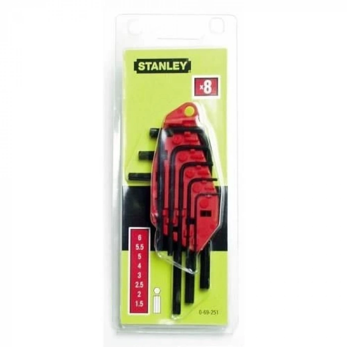 ST069251 8 Parça Allen Anahtar Takımı