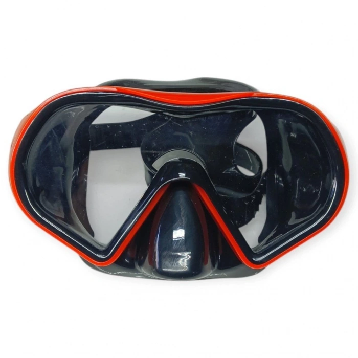 Dalış Maskesi ve Snorkel Yetişkin - 517-KIRMIZI