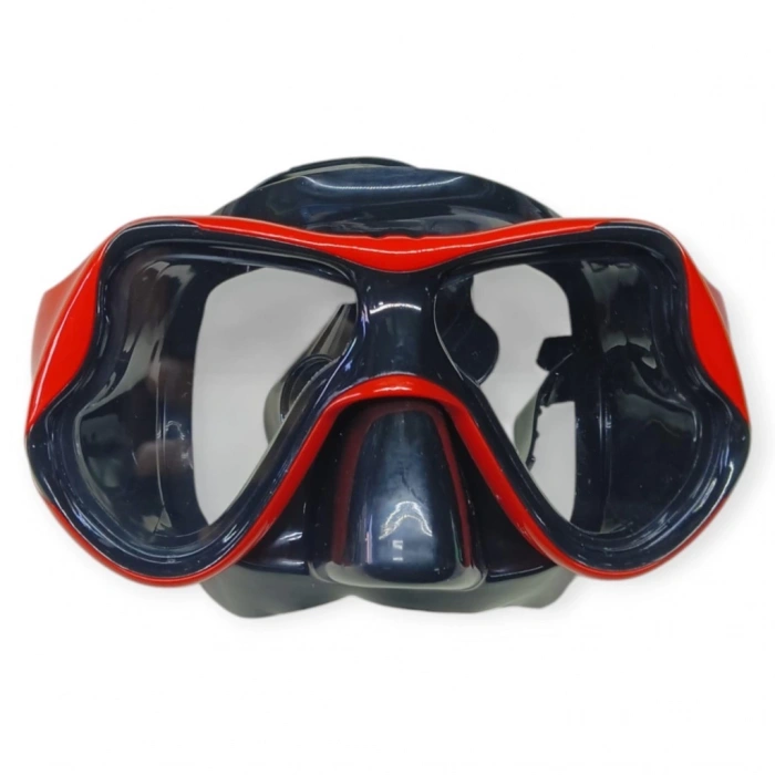 Dalış Maskesi Yetişkin - 51705-KIRMIZI