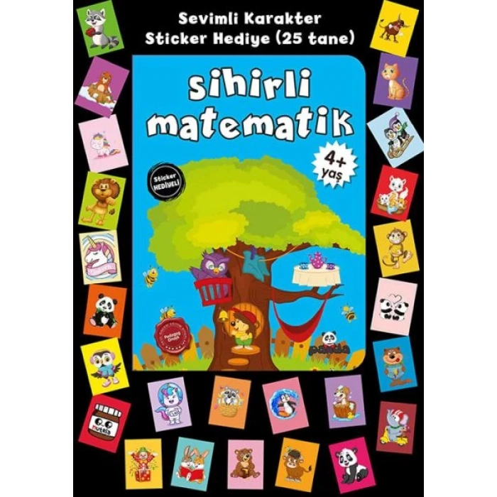 lı 4+ Yaş Sihirli Matematik