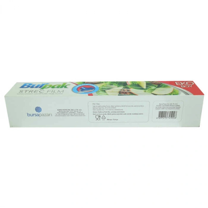 Streç Film 45 Cm Eko Boy Kayar Bıçak Hediyeli