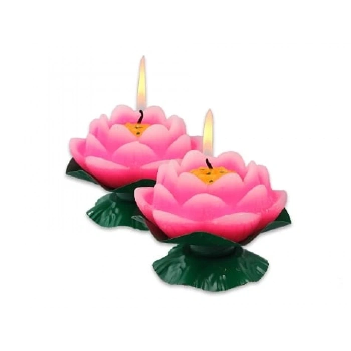 Suda Yüzen Dekoratif Mum (2 Adet)