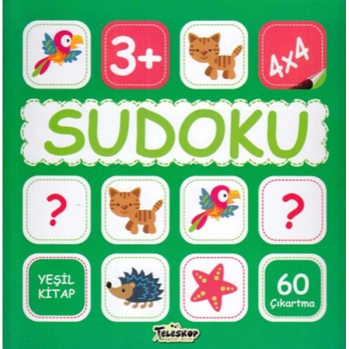 Sudoku 4X4 Yeşil