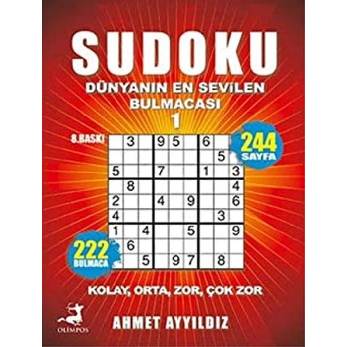 Sudoku Dünyanın En  Bulmacası 1