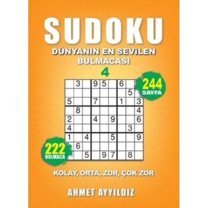 Sudoku Dünyanın En  Bulmacası 4