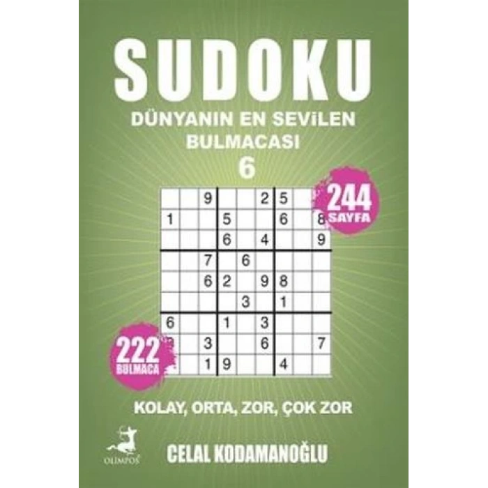 Sudoku Dünyanın En  Bulmacası 6