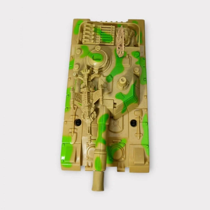 Sürtmeli Tank 15 cm - Açık Yeşil