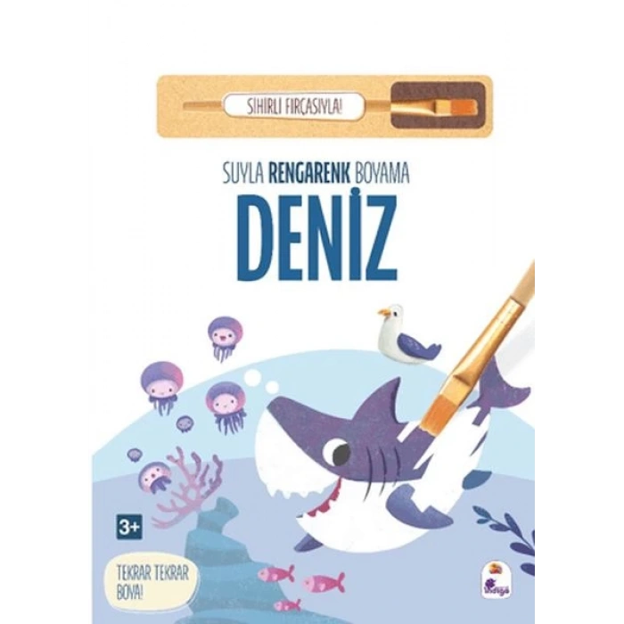 Suyla Rengarenk Boyama - Deniz (Sihirli Fırçasıyla)