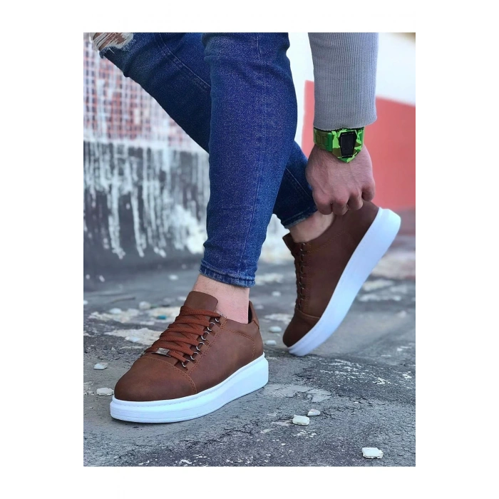 Taba Düz Erkek Casual Ayakkabı