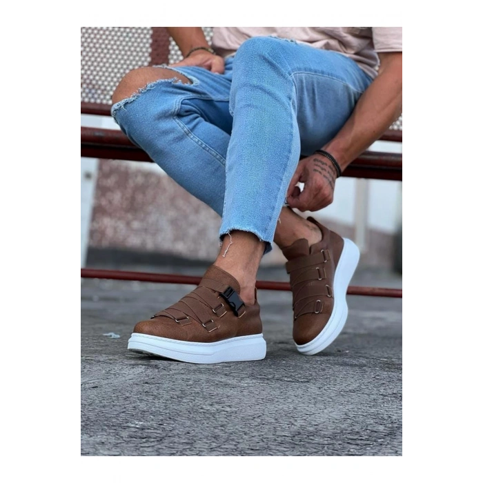 Taba Erkek Yüksek Taban  Ayakkabı