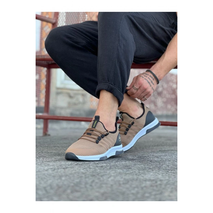 Taba Triko Erkek Spor Ayakkabı