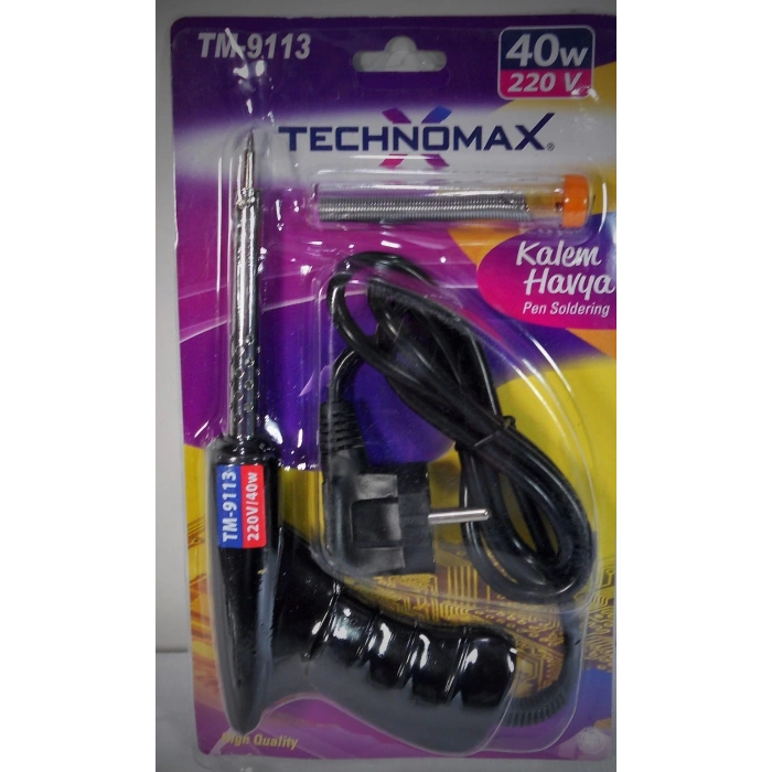 Tabanca  Lehim Havya Seti 40W / 220V - Technomax TM9113