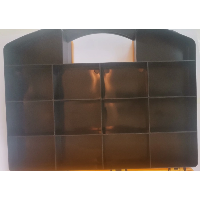 Takım Alet Çantası Çift Taraflı Olta Çivi Boncuk Kutusu - 24 Gözlü